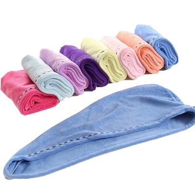 Waffle 25x65cm Microfiber Long Hair Towel Fast Absorbing