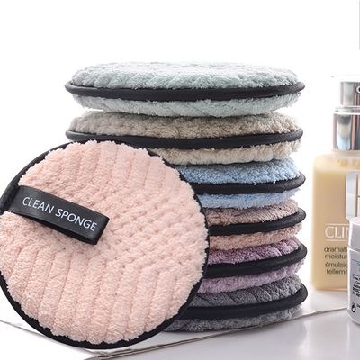 Customize Eye Makeup Eraser Towel Remover Pads Pineapple Grid Double Sided